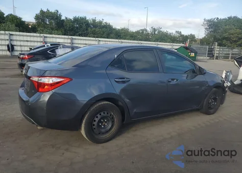 2015 Toyota Corolla L from USA, damaged, VIN 2T1BURHE7FC445559